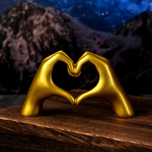Golden Love Flick – A Heartfelt Touch for Your Shelf